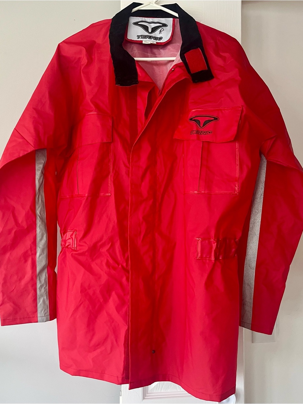 TEKNIC Waterproof Rain Outdoor Motorcycle Biker Riding Jacket